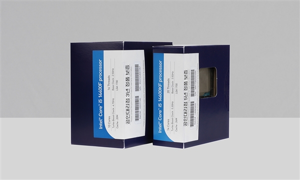 Intel在韩国发布14代酷睿i5超值版：比盒装便宜 但比散片贵