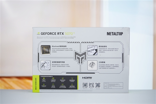 铝合金一体成型！影驰RTX 5070 Ti金属大师OC显卡图赏