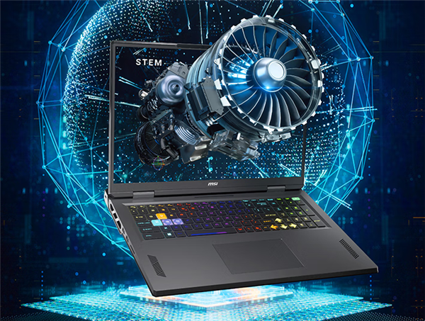 微星雷影18 2025笔记本发布：满血RTX5080、双风扇七热管