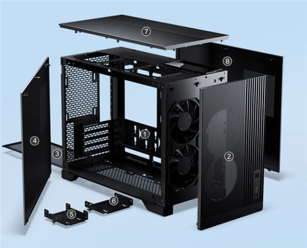 追风者XT M3系列机箱首发299元：模块化快拆 前置USB 20Gbps