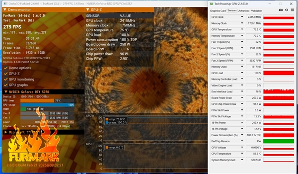 英伟达RTX 5070 12GB FE显卡上手:2K 200帧 起飞了