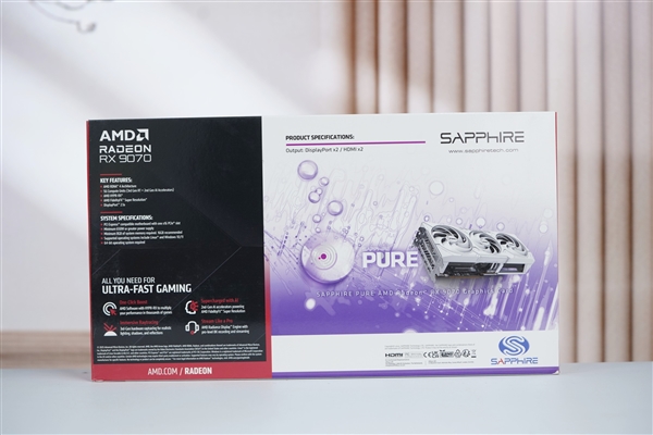 性价比装机利器！蓝宝石RX 9070显卡图赏