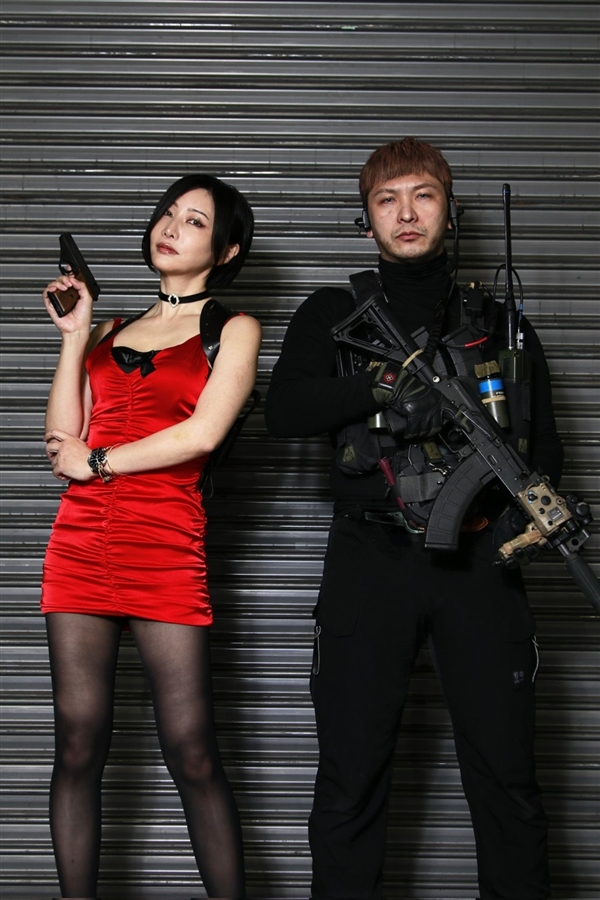 日本美女月岛圭Cos艾达王美图：旗袍造型无比诱人！