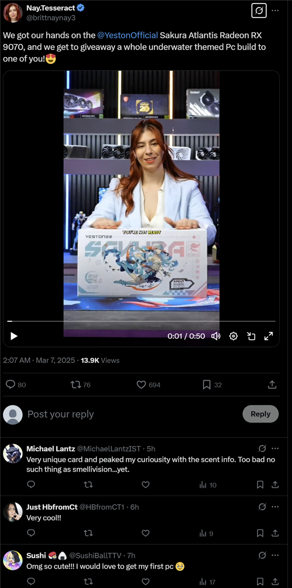 AMD RX 9070系列显卡4499元起暴击！苏姿丰亲自站台