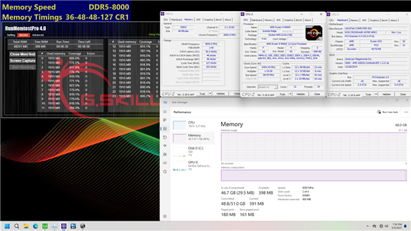 192GB！芝奇发布超大容量DDR5-6000内存豪华套装