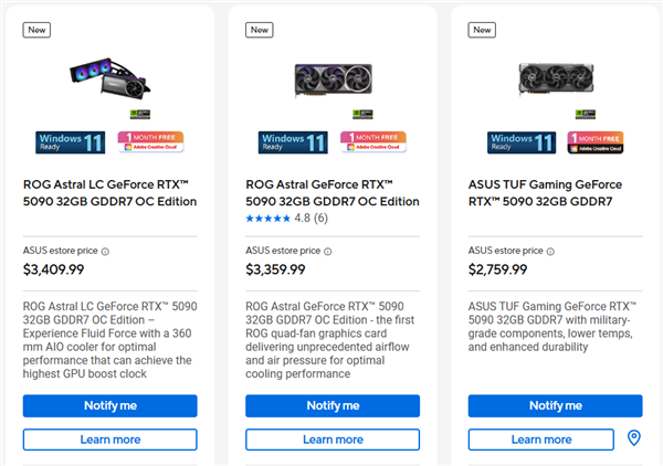 显卡缺货催生高价！厂商悄然提高RTX 50等价格