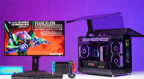 699元 动力火车推出幻翼LCD版机箱：双鸥翼海景房设计