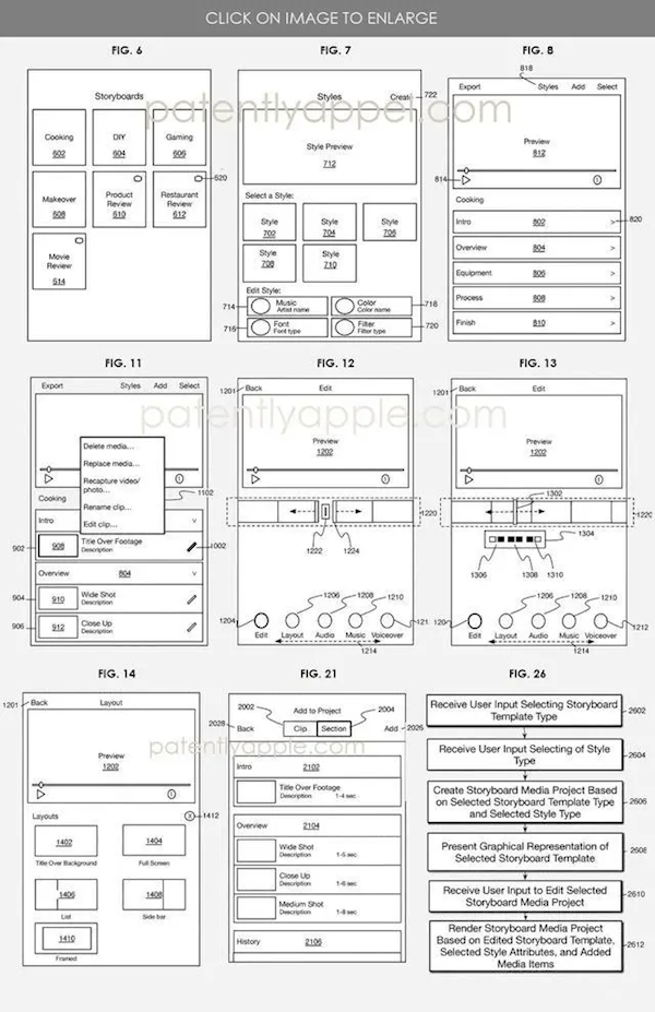 苹果分镜模板曝光：一键式编辑视频 小白也能变导演