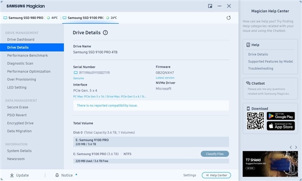 三星9100 PRO PCIe 5.0 NVMe M.2上手：PCIe 5.0时代的性能巅峰