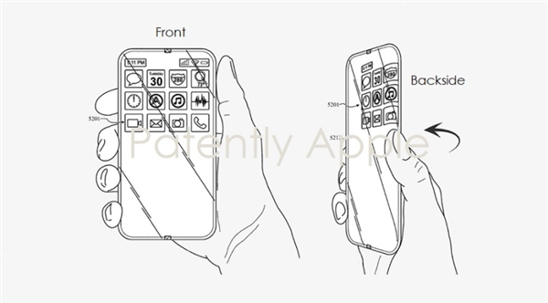 苹果六面屏iPhone专利曝光：全玻璃设计 外形颠覆