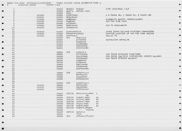 奠定微软基石！盖茨公开历史性Altair Basic源代码：迎接微软50周年