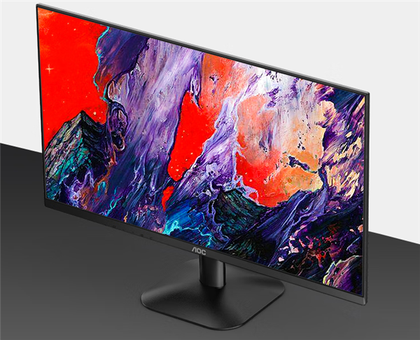 120Hz IPS屏仅399元！AOC新款24寸显示器上市