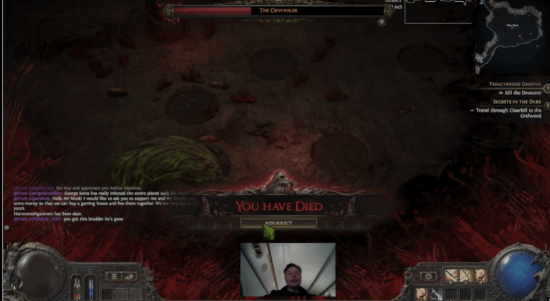 马斯克直播《流放之路2》惨遭新手BOSS血虐！被群嘲愤而下播