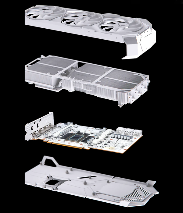 6399元真心不贵！撼讯RX 9070 XT红魔白色限量版开卖：3插槽3八针