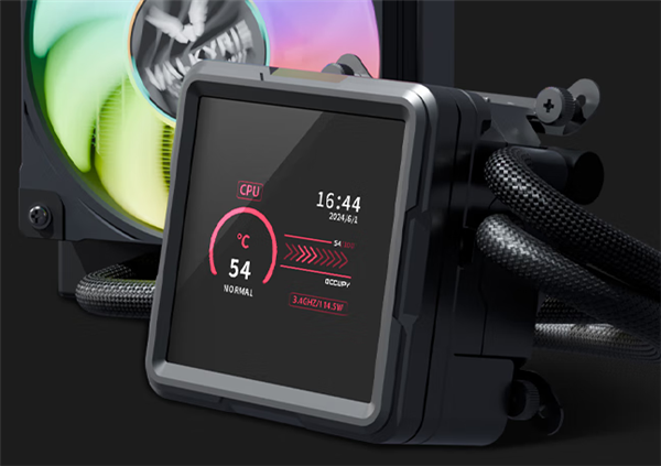 VK瓦尔基里推出B-GT一体式水冷：3.95寸磁吸屏 首发459元起