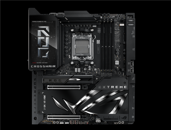 9999元！ROG CROSSHAIR X870E EXTREME发布：锐龙9000最豪华主板