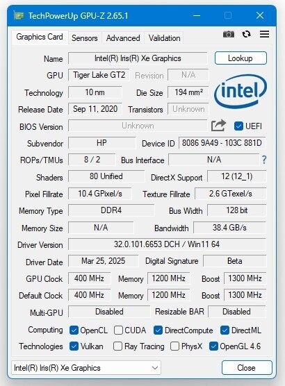 GPU-Z 2.65.1版发布：首次支持摩尔线程MTT S3000