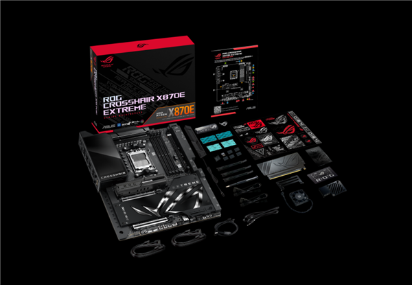 9999元！ROG CROSSHAIR X870E EXTREME发布：锐龙9000最豪华主板