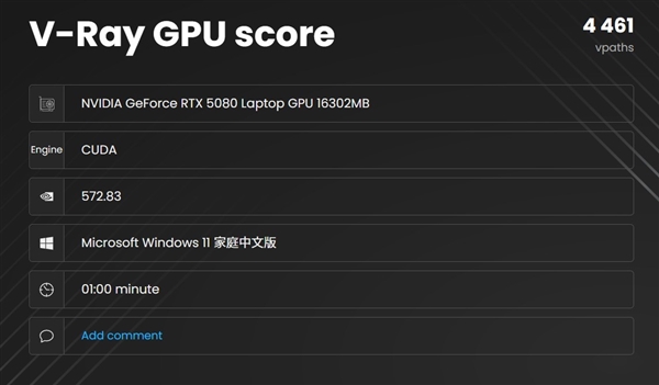 移动级RTX 5080性能实测：DLSS 4封神