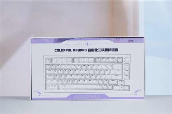 七彩虹首款机械键盘！隐星KB8 PRO图赏