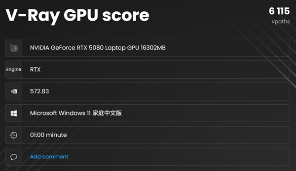 移动级RTX 5080性能实测：DLSS 4封神