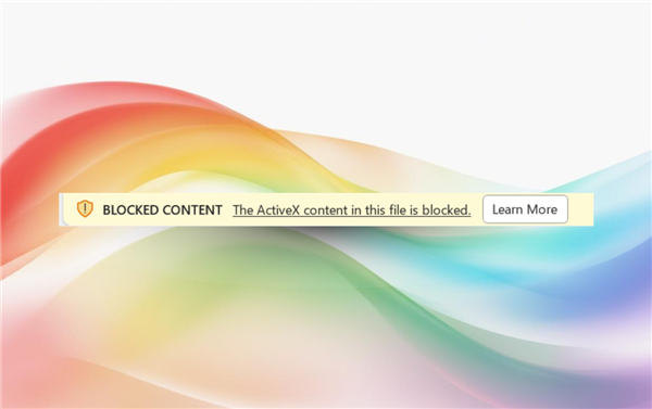 以安全之名：微软将默认完全禁用Office中ActiveX控件
