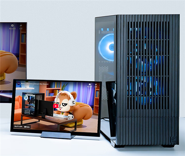 1599元 ZALMAN Z10 DS机箱上市：前面板配15.6寸大屏