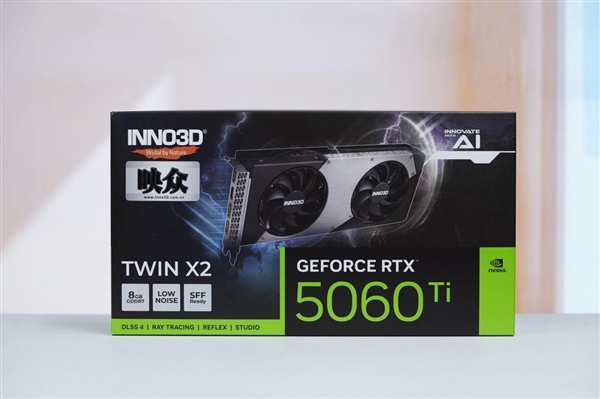 拉丝工艺精致典雅！映众RTX 5060 Ti曜夜8GB显卡图赏