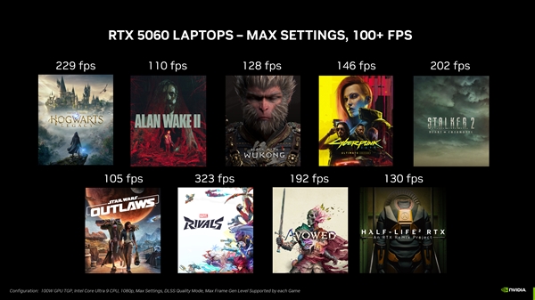 RTX 5060移动版低调发布：比桌面版缩水15％