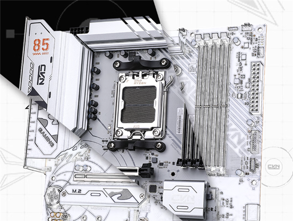 1199元 七彩虹新款B850M主板上市：寒霜合金散热装甲