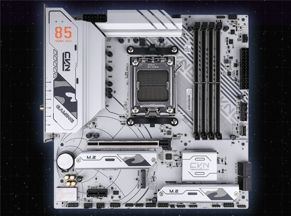 1199元 七彩虹新款B850M主板上市：寒霜合金散热装甲