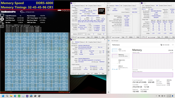 全球第一套！芝奇发布DDR5-6000 256GB超大容量内存