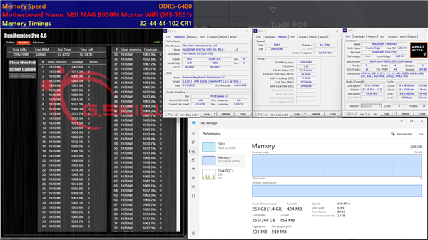 全球第一套！芝奇发布DDR5-6000 256GB超大容量内存