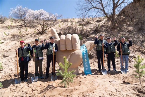 中国网友“手机种树”9年 蚂蚁森林已达6亿棵