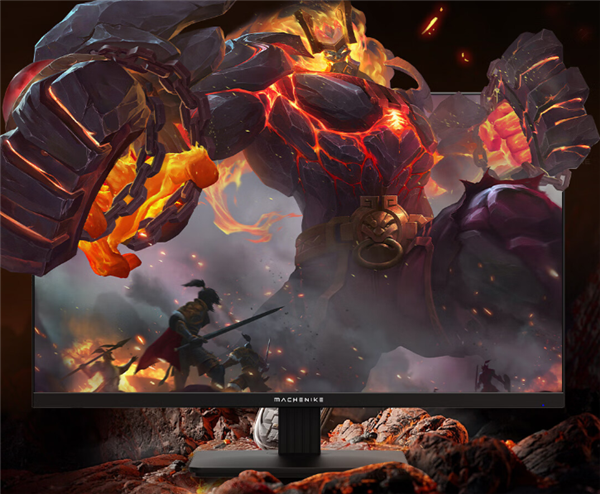 机械师新款24寸显示器上市：FHD 200Hz屏国补价466元