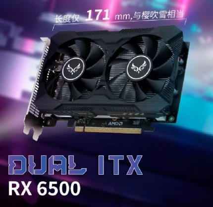 从未发布的AMD RX 6500入门显卡突然现世：满血核心、功耗仅55W