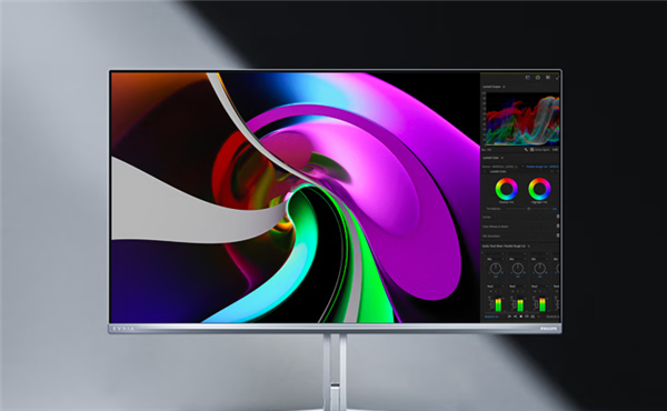 飞利浦新款27寸显示器首发6499元：4K QD-OLED屏、满血DP 2.1