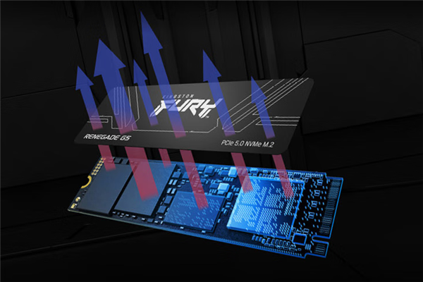 金士顿FURY Renegade G5硬盘首发1359元起：搭载全球首款6nm主控芯片