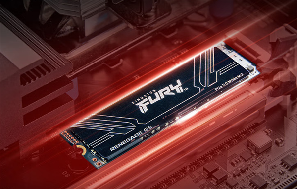 金士顿FURY Renegade G5硬盘首发1359元起：搭载全球首款6nm主控芯片