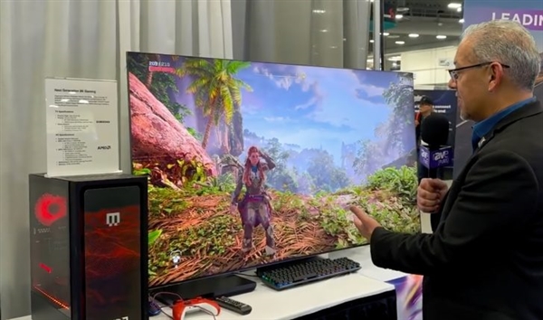 HDMI下8K 120Hz游戏全球首秀！基于AMD锐龙7 9800X3D+RX 9070 XT