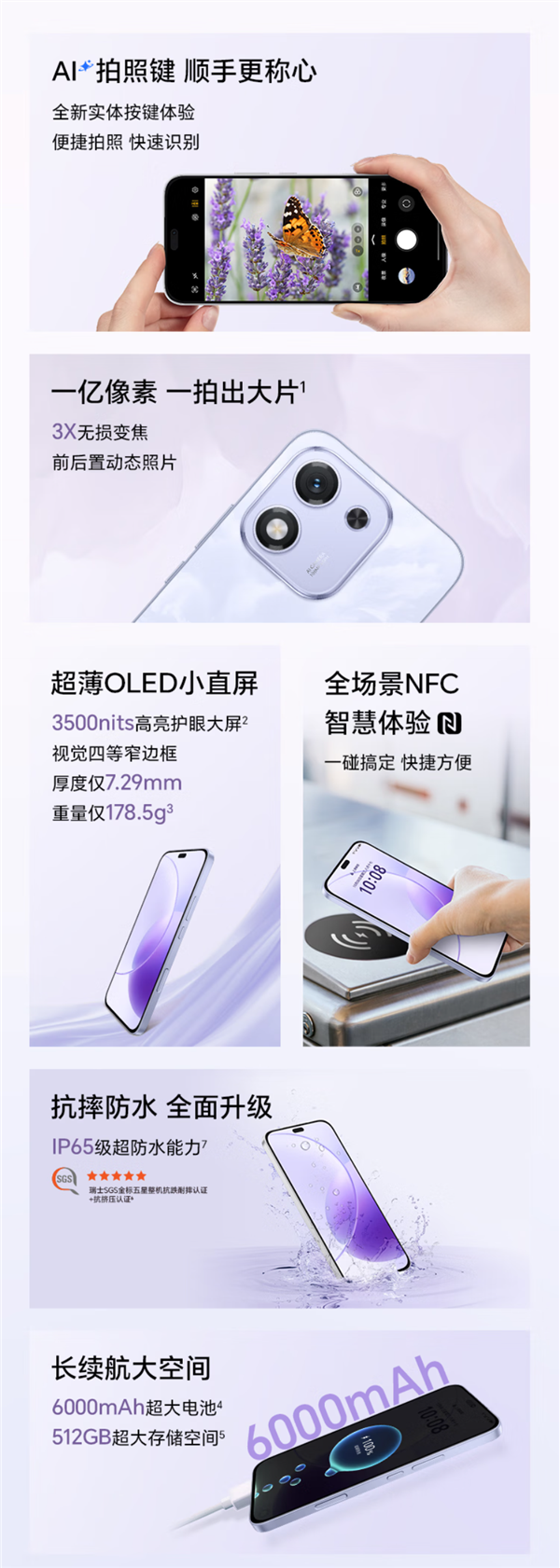 国补1189元起！荣耀X70i开售：iPhone 16同款AI拍照键