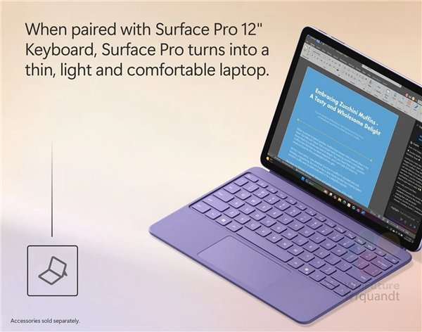 Surface Pro 12反向升级：骁龙X Plus 10核变8核、不送电源适配器