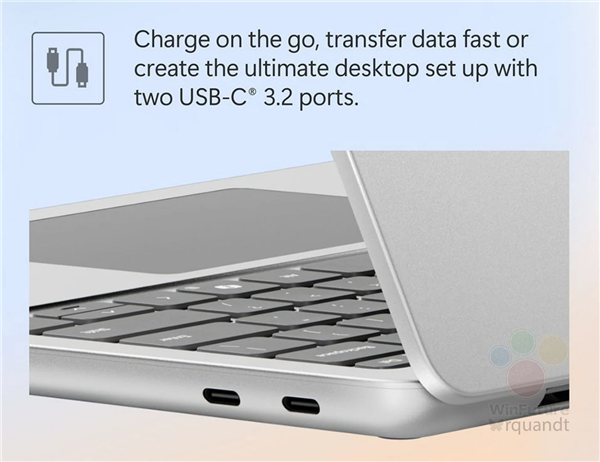 多年来首次全新设计：Surface Laptop 13寸配备8核骁龙X Plus