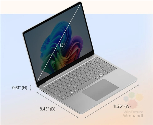 多年来首次全新设计：Surface Laptop 13寸配备8核骁龙X Plus