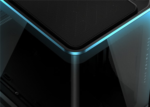 599元 华硕AP202灵光岛机箱上市：一体化弧面玻璃