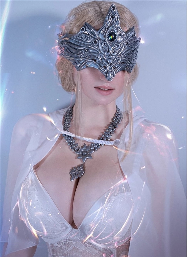 美国小姐姐Cos《黑暗之魂3》防火女 身材很吸睛