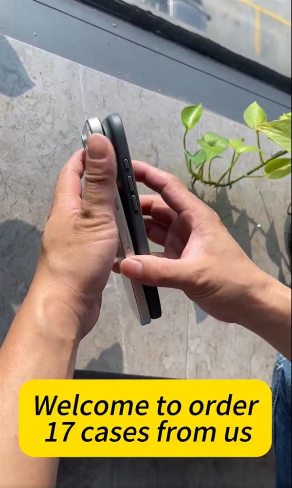 提前感受iPhone 17 Air戴壳效果：摄像头凸起明显