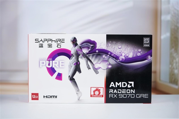 碾压RTX 5060 Ti！蓝宝石RX 9070 GRE GAMING OC 12GB DUAL显卡图赏