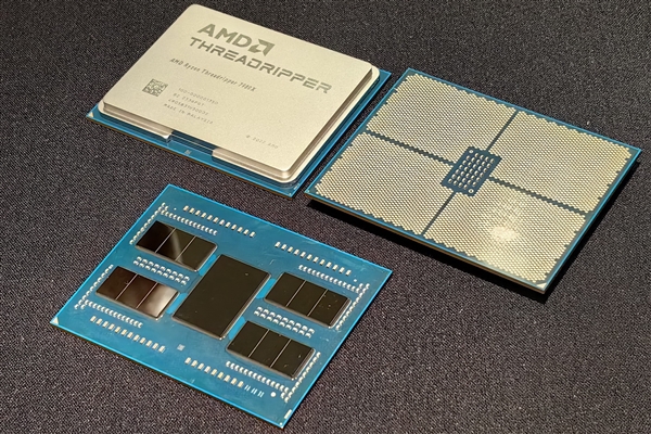 AMD Zen5线程撕裂者9000WX首次官方现身！96核心好寂寞