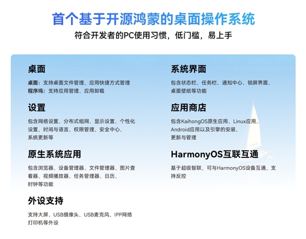 运行KaihongOS桌面版！开鸿BotBook正式预售：6999元起